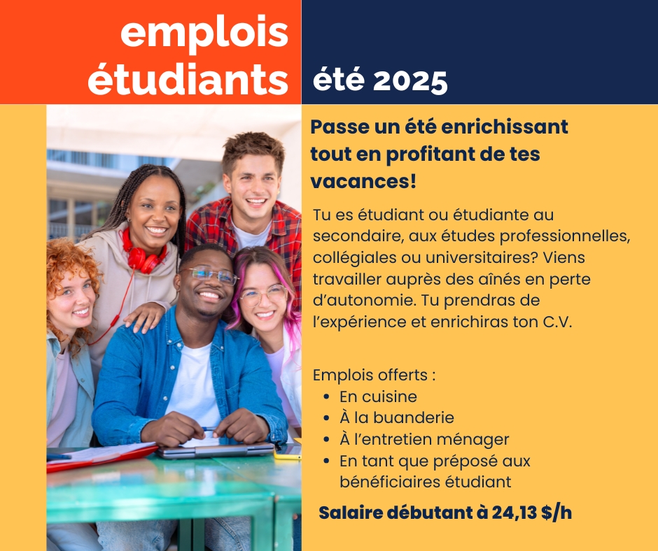 Emplois étudiants été 2025
