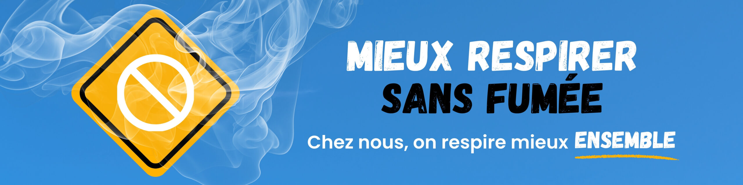 Bandeau de la page Environnement sans fumée dans les établissements du Groupe Santé Arbec
